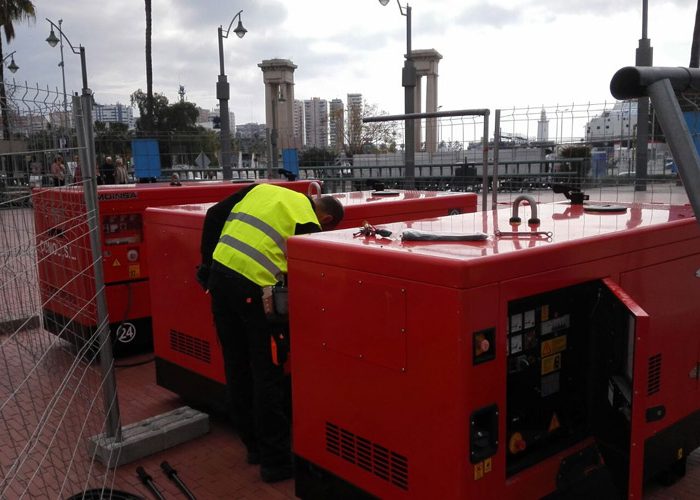 Servicio técnico de grupos electrógenos in situ