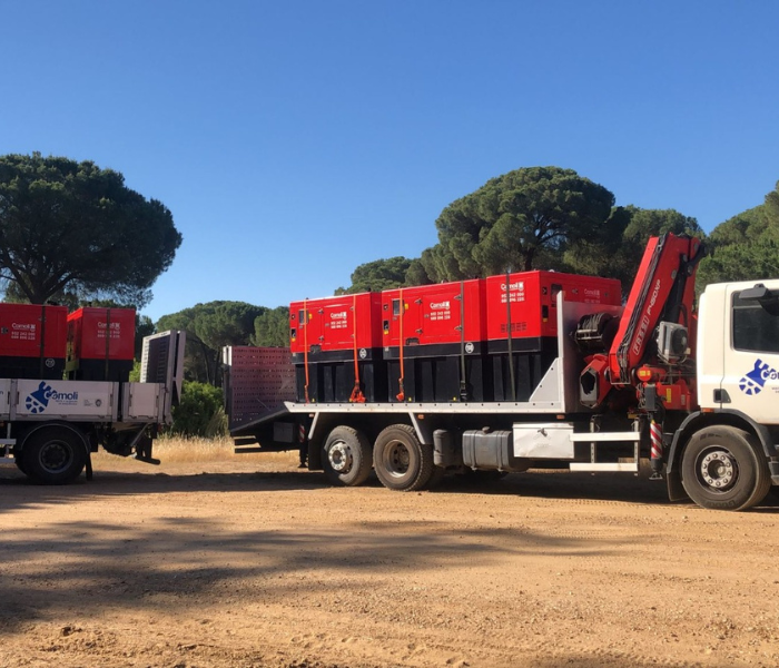 Alquiler de generadores de energía en Granada