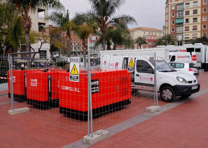 Alquilar grupos electrógenos en Estepona