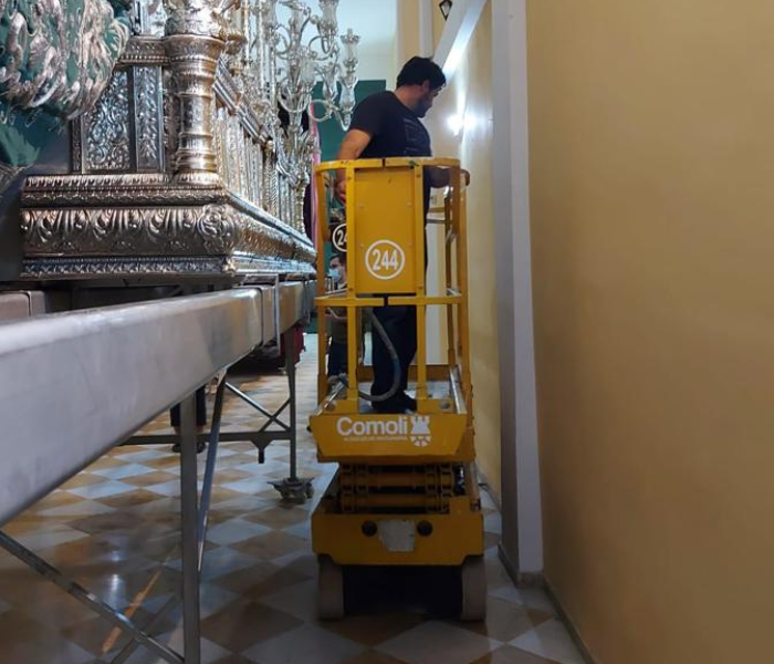 Renting de maquinaria en Málaga Comoli.