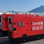 renting maquinaria grupo electrogeno en Málaga insonorizado